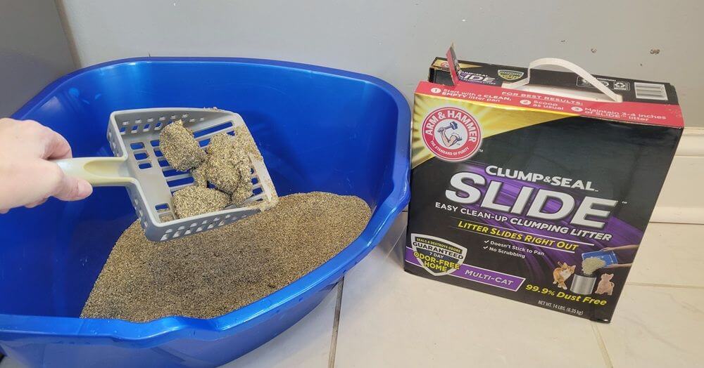 Arm & Hammer Clump & Seal Slide Clumping Clay Cat Litter