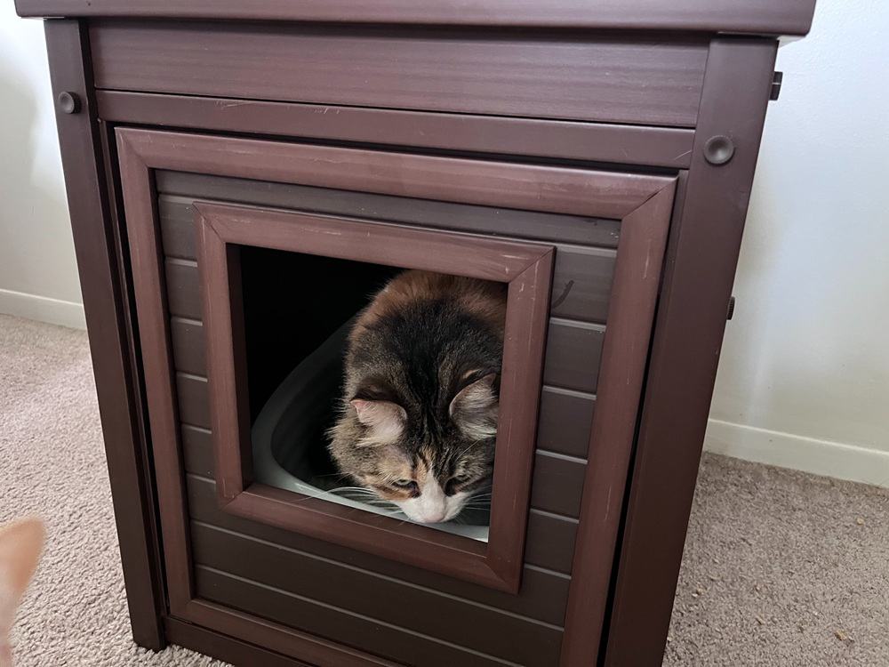 New Age Pet ECOFLEX Litter Box Cover End Table