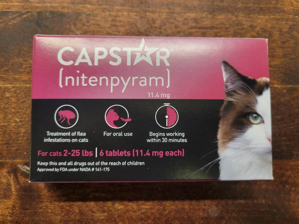 Novartis Capstar Oral Flea Treatment for Cats
