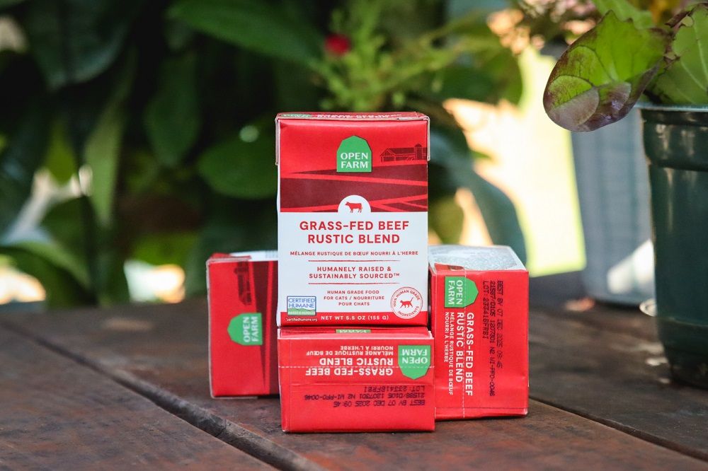 Open Farm Grass Fed Beef Rustic Blend Wet Cat Food