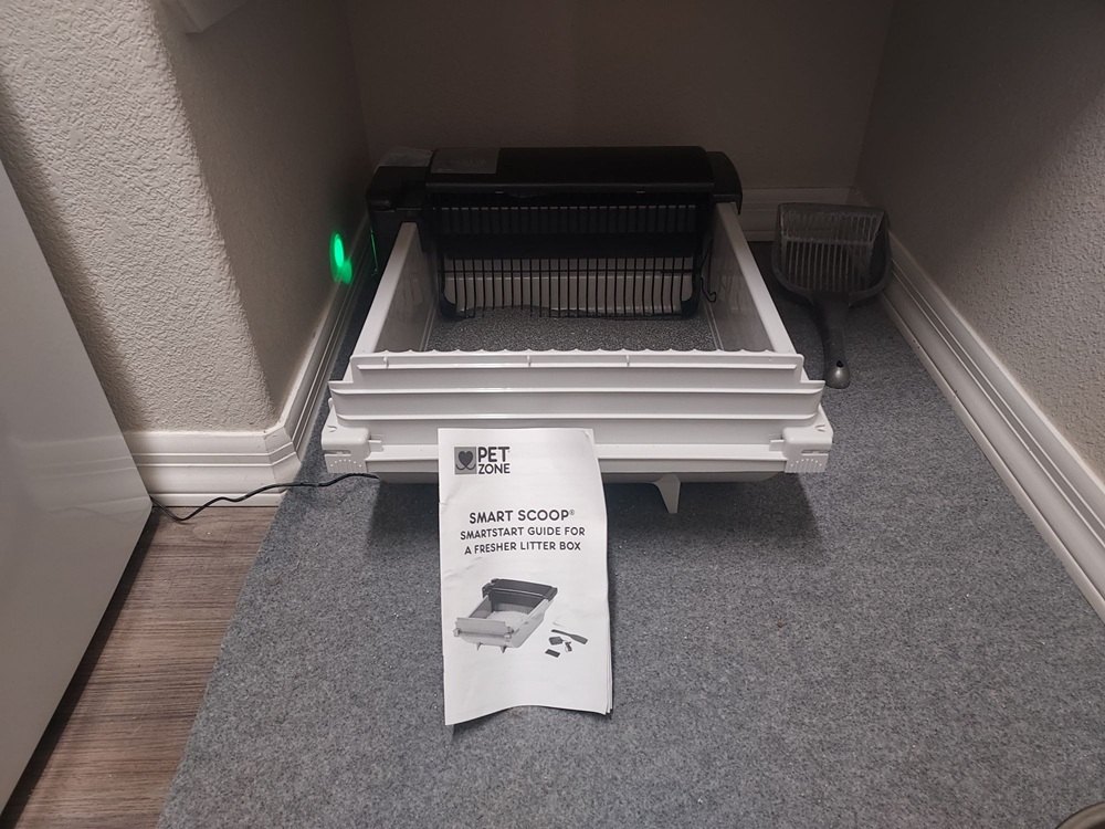 Pet Zone - Smart Scoop Automatic Self-Cleaning Cat Litter Box