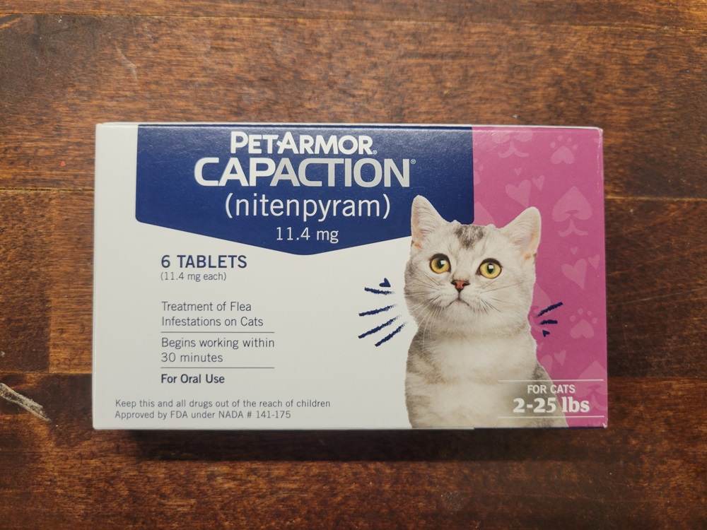 PetArmor CapAction Flea Tablets for Cats