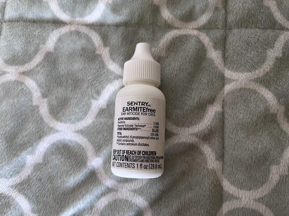 Sentry HC EARMITE Free Ear Miticide for Cats